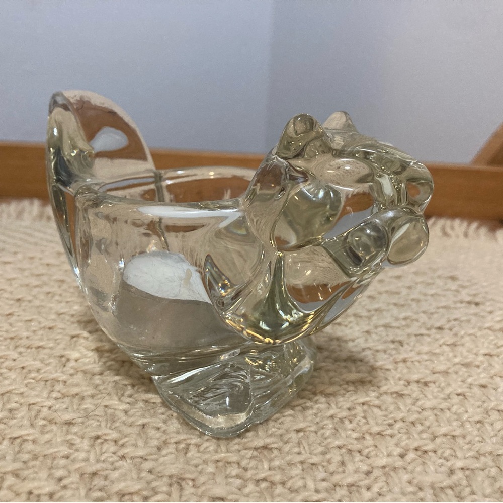 ⭐️Free With Any Purchase⭐️Glass Squirrel Candle Holder - Picture 1 of 1